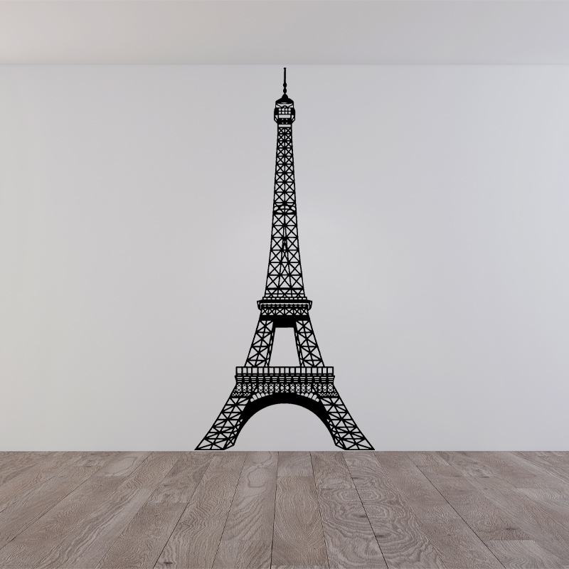 Interior Design Layout - The Eiffel Tower Vinyl Sticker French