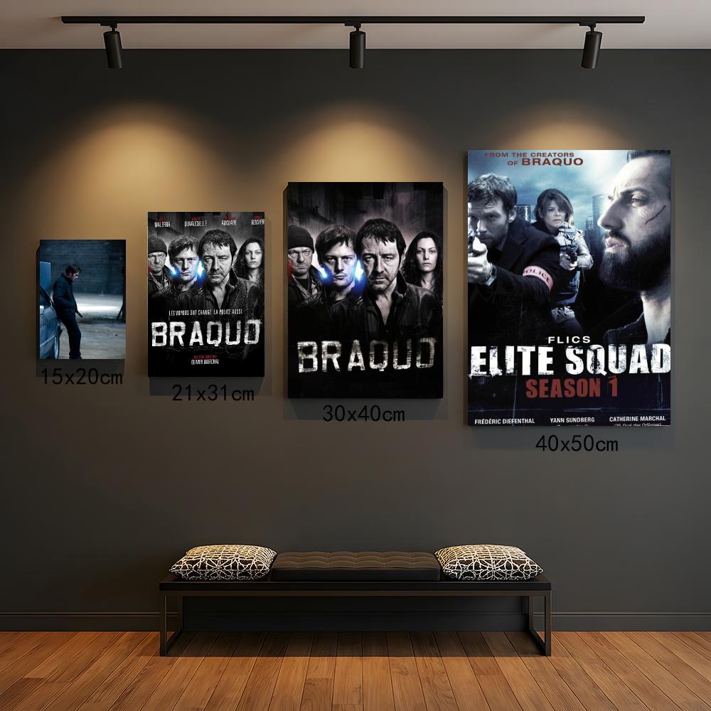 Interior Design Tv Room - tv series B-Braquo-O Painting Calligraphy Elegant