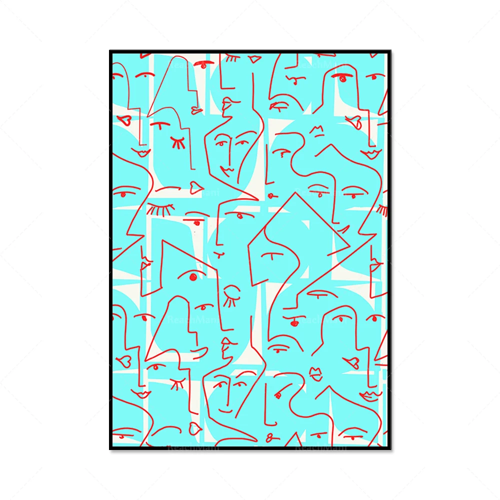 Portrait Graphic Sketch Art De - Interior Design Scandinavian review and price