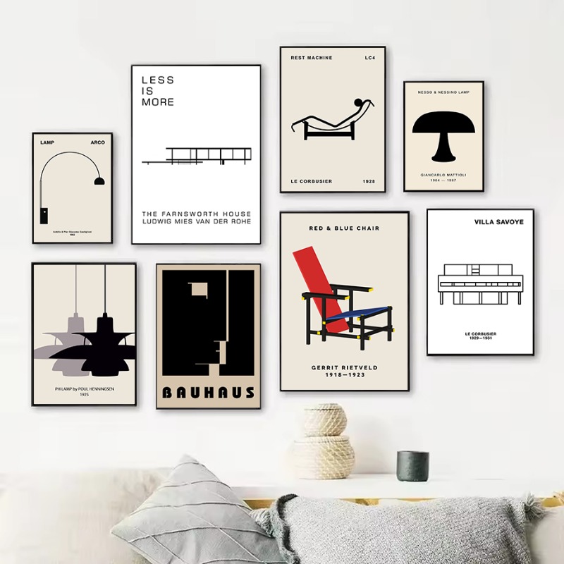 Classic Farnsworth House Bauha - Interior Design Layout review and price
