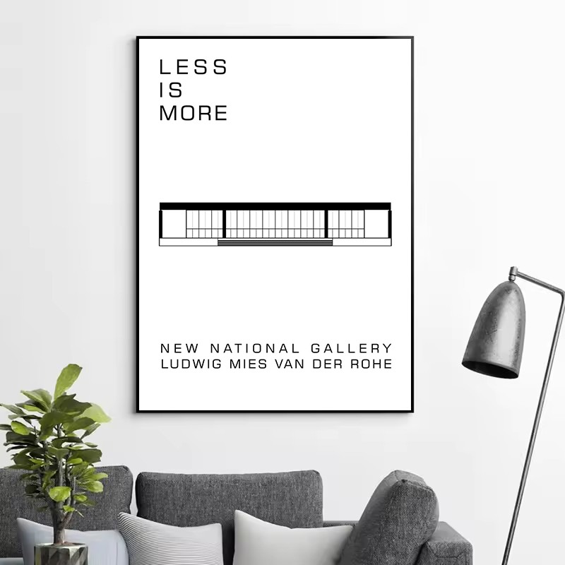 Classic Farnsworth House Bauha - Interior Design Layout review and price