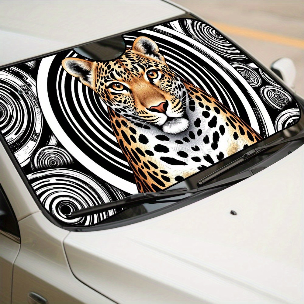 1pc, Leopard Abstract Monochro - Interior Design Monochrome review and price