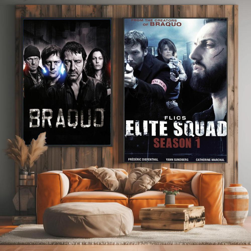 tv series B-Braquo-O Painting  - Interior Design Tv Room review and price